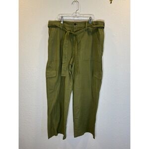 Madewell Womens Griff superwide-leg cargo pants GR6195 Size 32 US 14